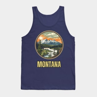 Montana State USA Tank Top